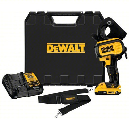 DeWalt DCE150D1 Cordless Cable Cutter Kit 20V MAX, 1000 MCM Aluminum/750 MCM Copper, Pistol Grip, 2 Ah - KVM Tools Inc.KV49EM87