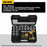 Dewalt DCE151TD1 Cable Stripper Kit: 20V MAX For Aluminum/Copper, 20 Bushings, 900 kcmil Max - KVM Tools Inc.KV54DD25
