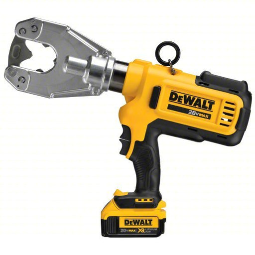 DeWalt DCE350M2 Cordless Crimping Tool Kit 20 V, Dieless Head, 750 kcmil Max Copper, Latching Head, DCE - KVM Tools Inc.KV49EM89