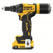 DeWalt DCF403D1 Cordless Rivet 49/50 in Stroke Lg, 2,100 lb Pulling Force, 3/16 in Blind Rivet Dia. Steel, 2.0 Ah - KVM Tools Inc.KV810XE2
