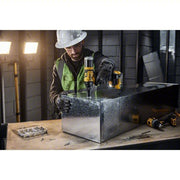 DeWalt DCF403D1 Cordless Rivet 49/50 in Stroke Lg, 2,100 lb Pulling Force, 3/16 in Blind Rivet Dia. Steel, 2.0 Ah - KVM Tools Inc.KV810XE2
