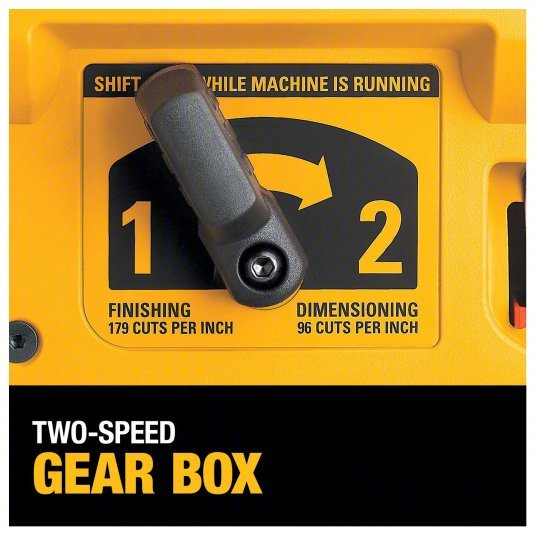 Dewalt DW735 Portable Planer 115V, Single-Phase, 15 A, 2 hp, 13 in Max. Wd, 6 in Max. Ht, 10,000 RPM - KVM Tools Inc.KV1EZ32