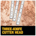 Dewalt DW735 Portable Planer 115V, Single-Phase, 15 A, 2 hp, 13 in Max. Wd, 6 in Max. Ht, 10,000 RPM - KVM Tools Inc.KV1EZ32