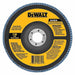 DeWalt DW8352 Abrasive Flap Disc Type 27, 4 - 1/2" x 7/8", Zirconia Alumina, 60 Grit, Fiberglass Bk, HP - KVM Tools Inc.KV13J211