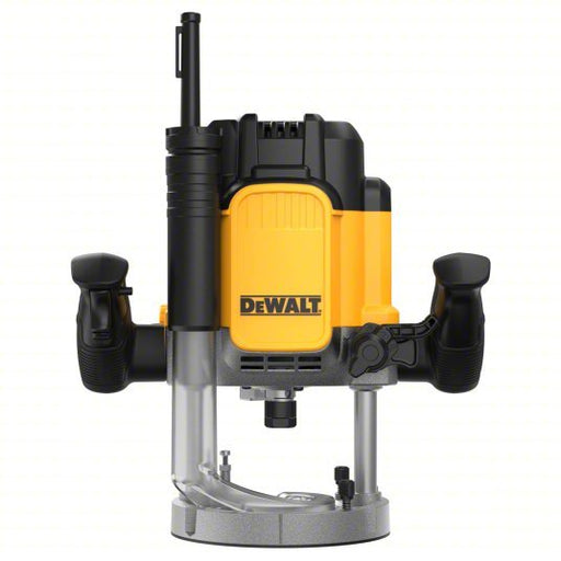 Dewalt DWE625 Router Full-Size, Plunge Base, 3 hp, Variable Speed, 22,000 RPM, 1/4 in, 1/2 in Collet - KVM Tools Inc.KV786VM0