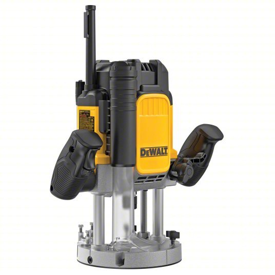 Dewalt DWE625 Router Full-Size, Plunge Base, 3 hp, Variable Speed, 22,000 RPM, 1/4 in, 1/2 in Collet - KVM Tools Inc.KV786VM0