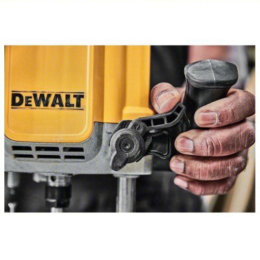 Dewalt DWE625 Router Full-Size, Plunge Base, 3 hp, Variable Speed, 22,000 RPM, 1/4 in, 1/2 in Collet - KVM Tools Inc.KV786VM0