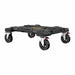 DeWalt DWST08530 Tough System Tool Box Dolly 26 in W x 26 in D x 10 in H, Black, 440 lb Load Capacity - KVM Tools Inc.KV827TN0