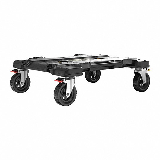 DeWalt DWST08530 Tough System Tool Box Dolly 26 in W x 26 in D x 10 in H, Black, 440 lb Load Capacity - KVM Tools Inc.KV827TN0