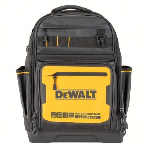 DeWalt DWST560102 Tool Bag 6 Outside Pockets, 23 Inside Pockets, 13 3/4 in Overall Wd, 7 3/4 in Overall Dp - KVM Tools Inc.KV804RU2