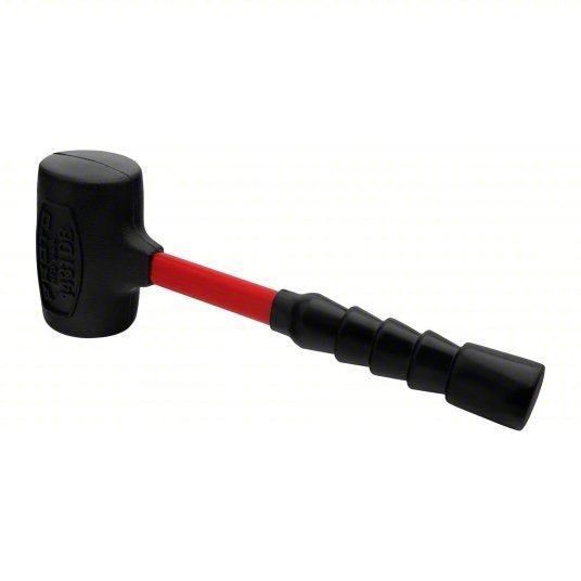 Proto J1431DBA Dead Blow Hammer Fiberglass Handle, 4 lb Head Wt, 2 7/8 in Hammer Face Dia, 14 in Overall Lg, Steel - KVM Tools Inc.KV825MW0