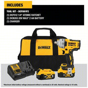 DeWalt DCF891P2 Cordless Impact Wrench 1/2 in Drive Size, 600 ft - lb Fastening Torque, 800 ft - lb Breakaway Torque - KVM Tools Inc.KV793DX4