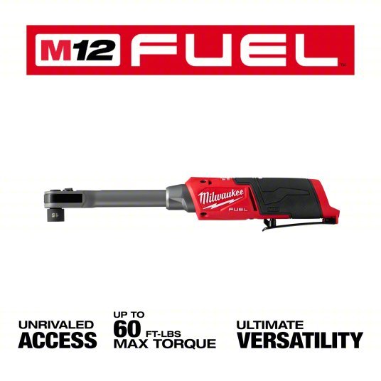Milwaukee 3050 - 20 M12 Fuel Insider Extended Reach Box Ratchet (Tool Only) - KVM Tools Inc.KV811DX0