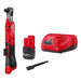 Milwaukee 3054-21 Cordless Ratchet, 80 ft-lb Fastening Torque, 80 ft-lb Torque - Max, 300 RPM No Load Speed