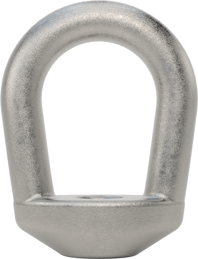 McMaster 3061T23 316 Stainless Steel Oval Eye Nut for Lifting, 3/4"-10 Thread Size, 3-7/8" Overall Length, 1-3/4" Eye Diameter