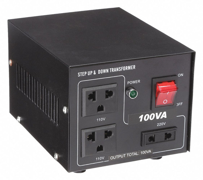 Approved Vendor KV30C515 Step Up/Step Down Voltage Converter, 100 VA Power Rating, Single Phase, 50/60 Hz