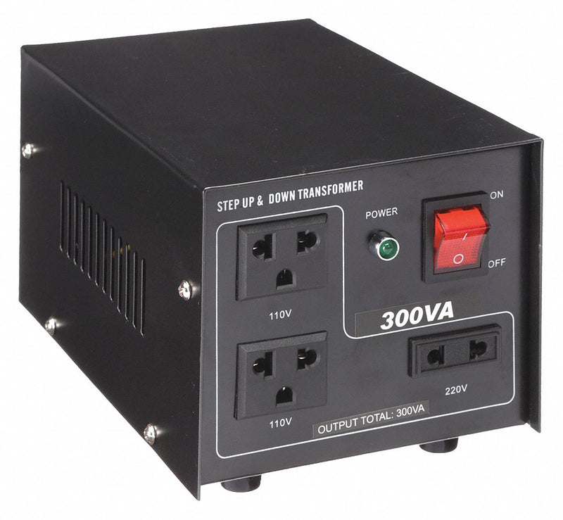 Approved Vendor KV30C517 Step Up/Step Down Voltage Converter, 300 VA Power Rating, Single Phase, 50/60 Hz