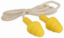 3M 340-4036 Ear Plugs, Flanged, 25 dB NRR, Gen Purpose, Corded, Reusable, Push-In, M Earplug Size, 100 PK