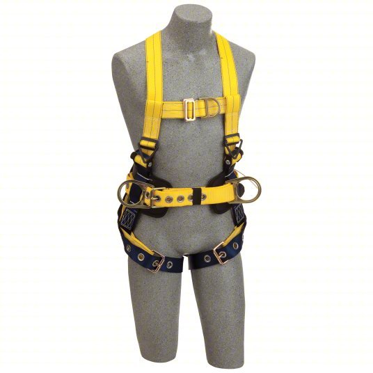 3M DBI - SALA 1107802 Full Body Harness Climbing/Positioning, Vest Harness, Mating / Tongue, Cam, M, Belt - KVM Tools Inc.KV30M460