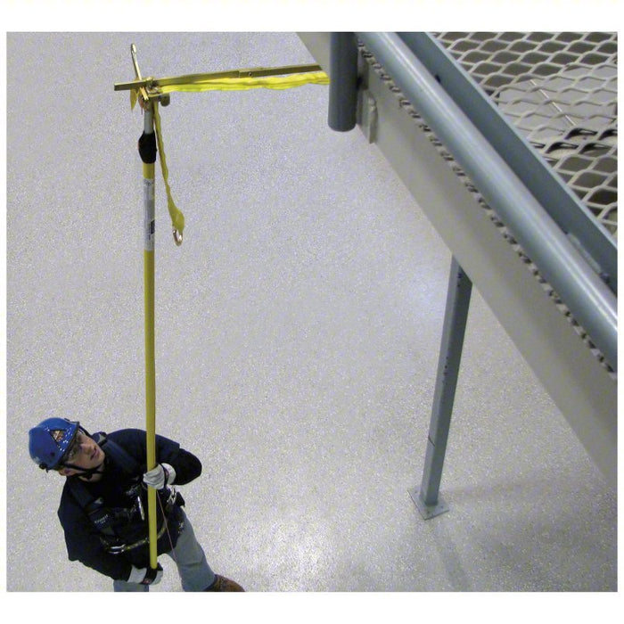 3M DBI - SALA 2104527 Remote Anchor System 3 ft Overall Lg, Steel, Dual D - Ring, Reusable, D - Ring - KVM Tools Inc.KV40C293