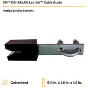 3M DBI - SALA 6100400 Flex Cable Guide Assembly Galvanized 1 - 1/8 Rung - KVM Tools Inc.KV30M872
