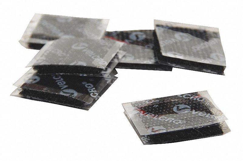 Velcro Brand 2X2KIHLM Hook-and-Loop Fastener, Square, 2 in Overall Wd, 2 in Overall Lg, Black, 50 PK