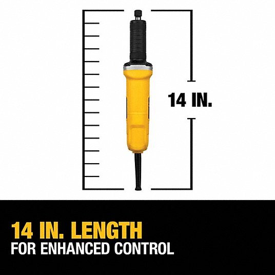 DeWalt DWE4887N Die Grinder 4.2 A Current, 25,000 RPM Max. Speed, 1/4 in Collet Size, Paddle, 120V AC - KVM Tools Inc.KV30RV80