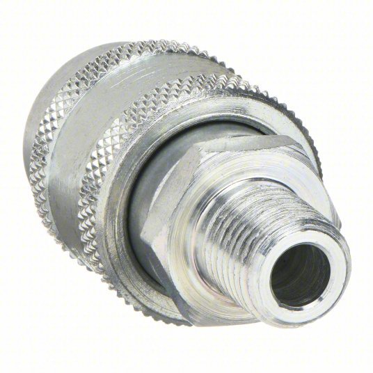 Parker 3050 - 3 Hydraulic Quick Connect Hose Coupling 3/8 in Coupling Size, Steel, 22.71 lpm Max. Flow Rate - KVM Tools Inc.KV31A789