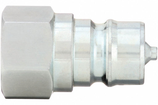 Parker 6602-12-10 Hydraulic Quick Connect Hose Coupling, Plug x Female NPT Threaded, Steel, Plug, Sleeve, Steel