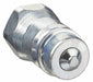 Pioneer 8010-4P Hydraulic Quick Connect Hose Coupling, Plug x Female NPT Threaded, Steel, Plug, Ball, Poppet