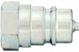 Pioneer 4010-3P Hydraulic Quick Connect Hose Coupling, Plug x Female NPT Threaded, Steel, Plug, Sleeve