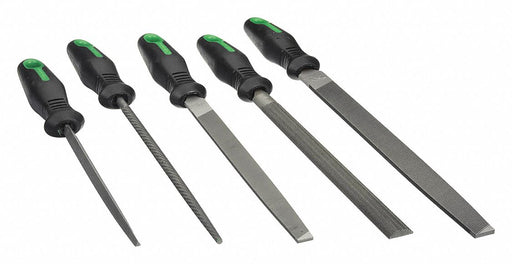 Nicholson 22150HIN 5 Piece File Set with Handles