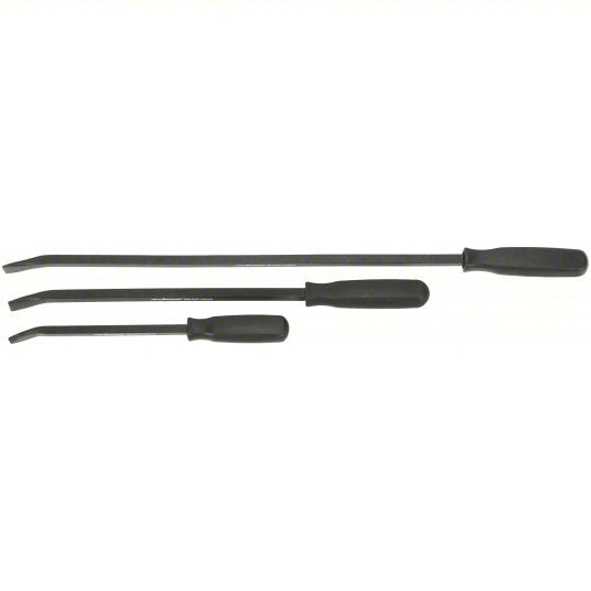 KVM Tools KV31MA32 Screwdriver Handle Pry Bar Set Chisel End, 12 in,18 in,25 in Overall Lg, 1/8 in,7/16 in Bar Wd - KVM Tools Inc.KV31MA32
