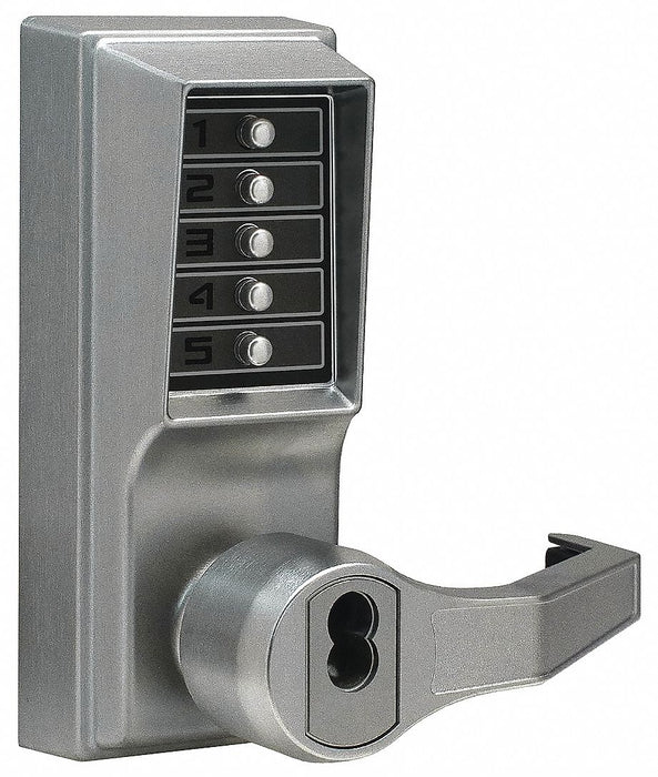 Simplex LRP1020B26D41 Mechanical Push Button Lockset, ADA Compliant, Chrome