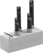 McMaster 3249A221 Carbide - Insert Boring Lathe Tool 1/2" Shank Diameter, 4 Piece Set - KVM Tools Inc.KV3249A221