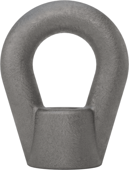 McMaster 3274T44 Steel Oval Eye Nut for Lifting, 3/4"-10 Thread, Style A, 3-7/8" Overall Length, 1-1/2" Eye Diameter, 10,600 lb Vertical