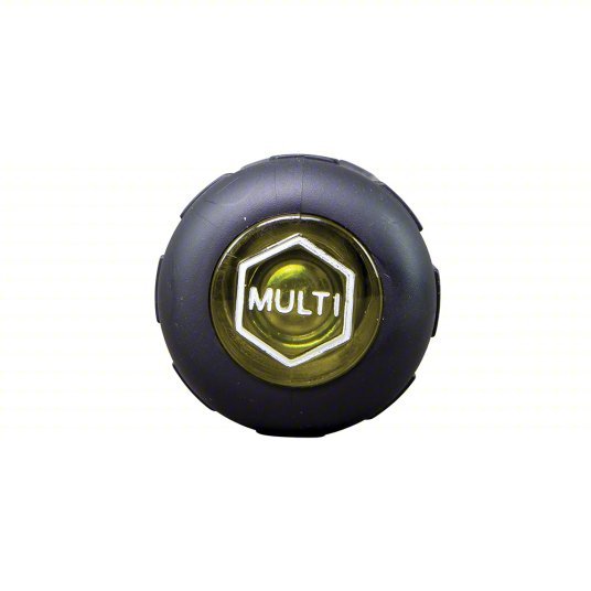 Klein 32807MAG Hollow Round Shank Multi BitNut Driver 9 1/2 in Overall Lg, 4 in Bolt Clearance, SAE - KVM Tools Inc.KV369X63
