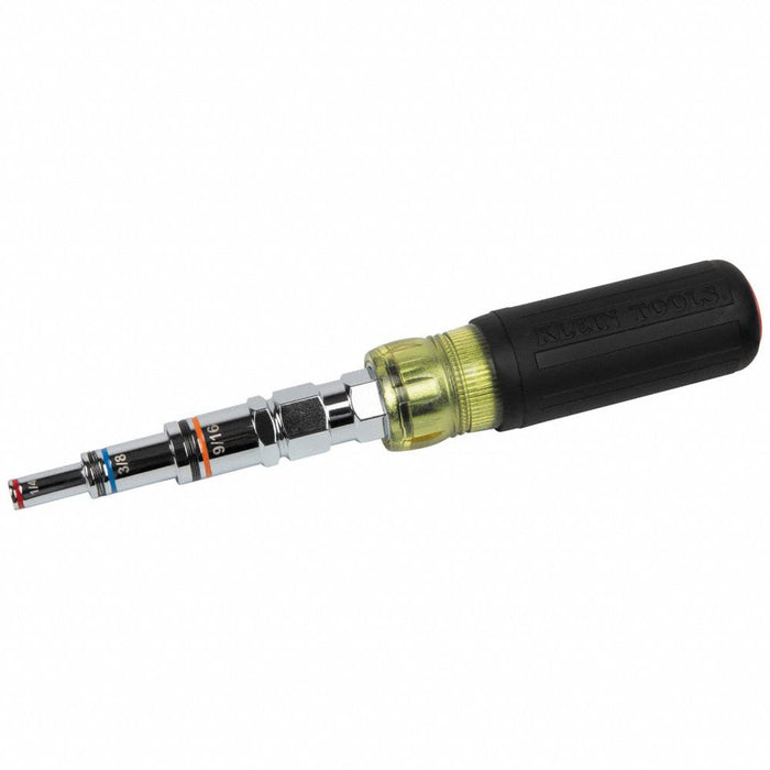 Klein Tools 32809MAG Nut Driver, SAE, Magnetized Tip, Cushion Grip