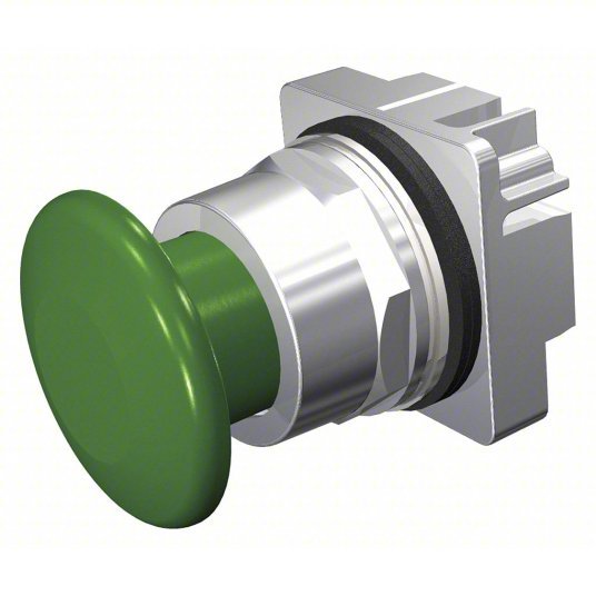 Siemens 52PM9W3 Mushroom Head Push Button 30 mm, Non - Metallic, Momentary - KVM Tools Inc.KV32GG13