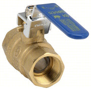 KVM Tools KV32H972 Manual Two - Way Ball Valve 3/4 in, Straight, FNPT x FNPT, Full Port Ball Port, Lever - KVM Tools Inc.KV32H972