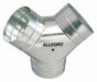 Allegro Industries 9500-Y Duct to Duct Connector, 8 in Outlet Dia, Y-Duct, Steel