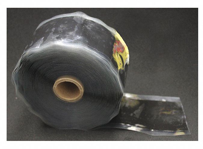 ER Tape GL20B73REC Repair Tape, Heavy Duty, Black, 2 in Wd, 12 yd Lg, 20 mil Thick, Emergency Repair