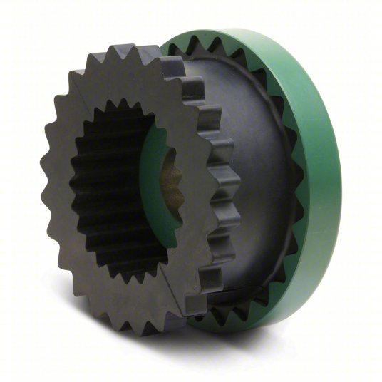 TB Wood's 9JS Sleeve Coupling Insert 9 Coupling Size, 3,750 RPM Max Speed, 2,340 in - lb Rated Torque - KVM Tools Inc.KV32ZP68