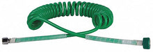 Maxtec R127P38 Single Coil Hose, Oxygen, Single Coil, Coiled, Green, 1/4 in Dia