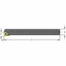 Ultra-Dex USA 957-000-105 Indexable Thread Turning Tool Holder, A12Q LSER3