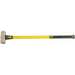 Ability One 5120 - 00 - 900 - 6098 Standard Sledge Hammer Steel, Fiberglass Handle, 12 lb Head Wt, 2 5/8 in Dia, 36 in Overall Lg - KVM Tools Inc.KV33NT34
