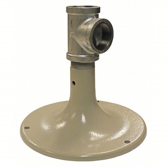 Haws SP75 Floor Flange, Cast Iron, Gray - KVM Tools Inc.KV496L99