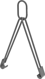 McMaster 3401T7 Drum Sling with Hooks, for 55 Gallon Drum, 1000 lbs. Capacity - KVM Tools Inc.KV3401T7