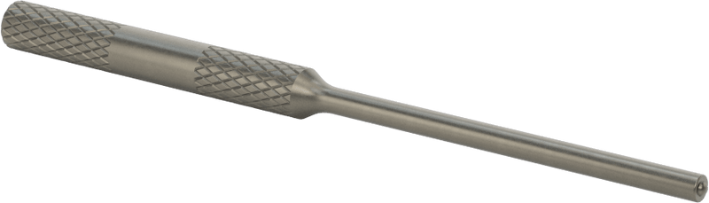 McMaster 3421A36 Pin Removal Punch, for 1/8" Diameter × 2" Long Hollow and Spring Pins, Steel, Knurled