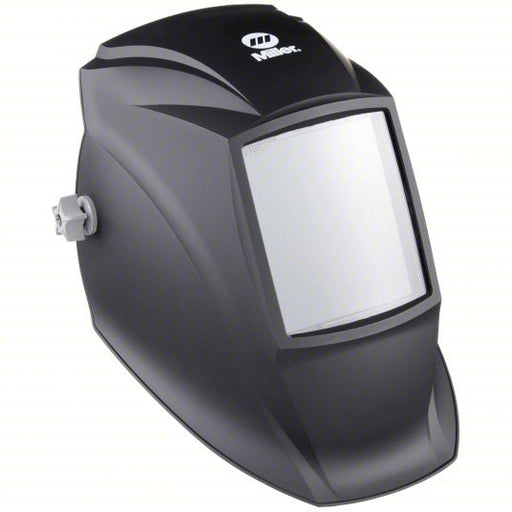 Miller 238497 Welding Helmet Passive, 0 Arc Sensors, Black, W10, 4 in x 4 in, Ratchet, Nylon - KVM Tools Inc.KV34C365